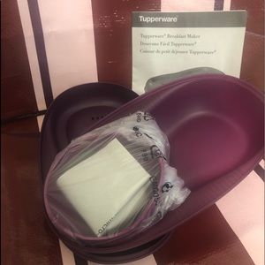 New Tupperware Breakfast maker.